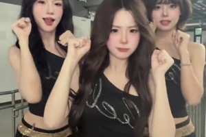 很难不爱😍广州龙狮啦啦队这几位各有特色啊~